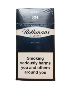 Rothmans Super Slims White