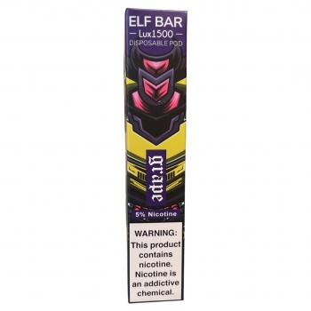 ELF BAR LUXURY 1500(Grape- Виноград)